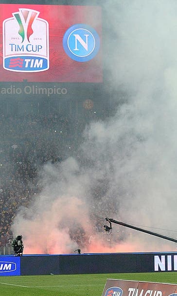 Italian federation punishes Napoli, Fiorentina over fan violence, chants
